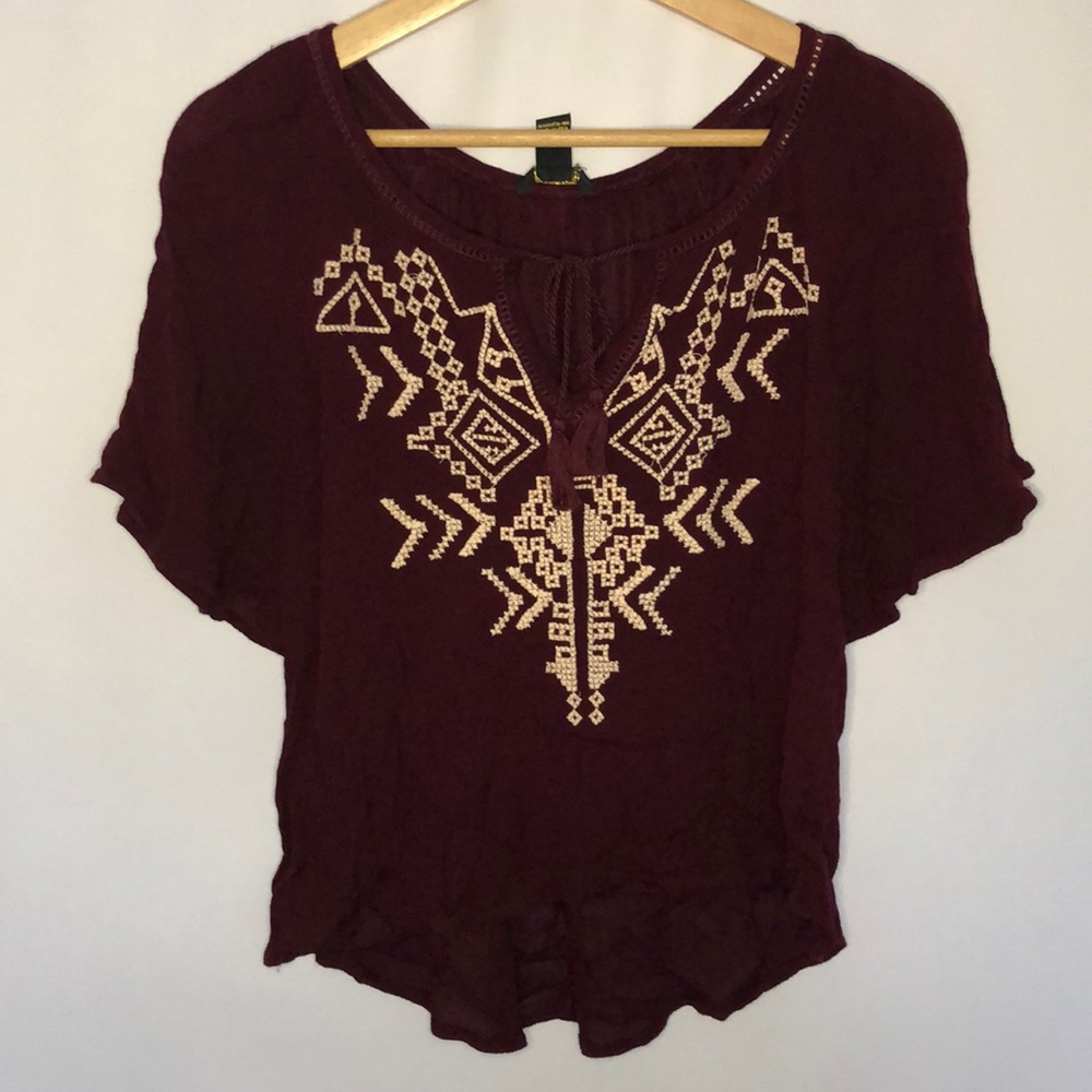short sleeve float top